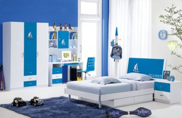  兒童房家具擺放技巧，如何選購（效果圖）